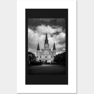 Cathedral With Clouds Posters and Art